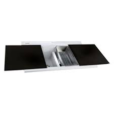 What to consider in an acrylic kitchen sink? Plymouth Collection 34 Double Bowl Prep Station Topmount Italian Granite Composite By Nantucket Sinks Kitchensource Com