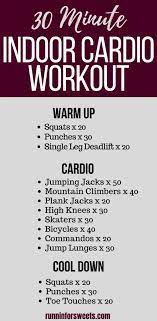 30 Minute Indoor Cardio Workout The Best At Home Cardio Exercises