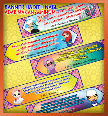 Adab makan dan minum dalam islam beserta dalilnya. Kedai Bbm Anda Banner Hadith Nabi Adab Adab Makan Minum Facebook