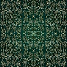 Dolls house wallpaper 1/12th or 1/24th scale quality paper green floral #349. Floral Vintage Seamless Pattern On Stock Vector Colourbox