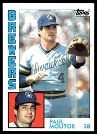 1984 Topps Baseball Card Paul Molitor Milwaukee Brewers #60 | eBay