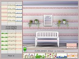 See more ideas about wall patterns, decor, design. Floral Bands Walls By Marcorse