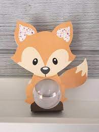 Boite A Dragees Renard Boule Transparente Animaux De La Foret Bapteme Anniversaire Communion Decoration Renard Boite Dragees Anniversaire Animaux