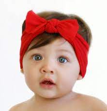 Bow Knot Headband Cherry Red Diy Baby Bows Stretchy Baby Headband Diy Baby Bows Headbands