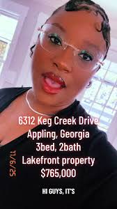Welcome to 6312 Keg Creek Drive located in Appling, GA!! This lake-front  property offers space for YOUR BOAT!!! Gone head and pull that thing up to  your back ramp! 🤭 2 levels, the second level has 3 ...