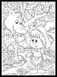 Red Riding Hood Color Red Riding Hood Coloring Pages Disney Coloring Pages