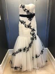 Black and white short wedding dress. Corset Black Wedding Dresses For Sale Ebay