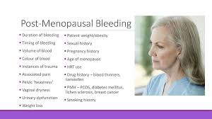 May i ask whether your post menopausal bleeding felt like a period or was it just bleeding with no other symptoms? Obs Gynae Peer Teaching Ppt Download
