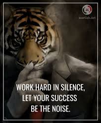 Search free silence wallpapers on zedge and personalize your phone to suit you. Warrior Philosophy Work Hard In Silence Let Your Success Be The Noise Positive Attitude Quotes Warrior Quotes Bad Attitude Quotes