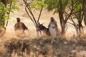 Resultado de imagen para josé y maría camino a belén