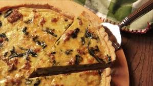 Sausage Spinach And Potato Tart Recipe Food Network Recipes Breakfast Tart Food