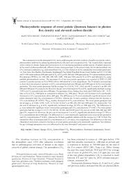 We did not find results for: Pdf Ravi V R Saravanan G Byju K Pallavi Nair And James George 2017 Photosynthetic Response Of Sweet Potato Ipomoea Batatas To Photon Flux Density And Elevated Car Bon Dioxide Indian Journal Of