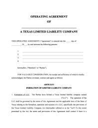 An llc operating agreement is the key to preventing and resolving these potential challenges, clearly articulating your new business's structure and policies. Guru Pintar Texas Series Llc Operating Agreement With Asset Protection Provisions Template Series Llcs Wise Or Risky Strategy Wolters Kluwer You Can Stipulate In The Operating Agreement How An Llc