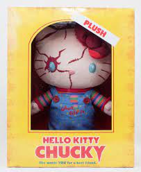 Hello Kitty X Chucky Child S Play 2 Plush Doll 11 Sanrio Usj Japan Limited Hello Kitty Toys Kitty Hello Kitty