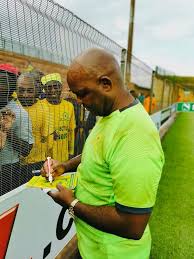 Pitso john mosimane (born july 26, 1964 in kagiso, gauteng) is a south african football (soccer) former player and coach currently an assistant to carlos alberto parreira who is the. Pitso Mosimane Signs Contract Extension Mpumalanga News