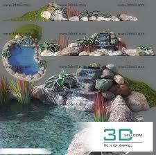 14 Miniature Garden 3dsmax File Free Download 3d Mili Download 3d Model Free 3d Models 3d Model Download