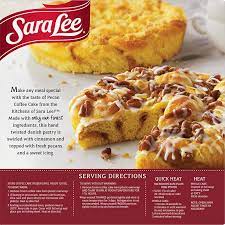 Yellow or lemon cake mix 1 pkg. Pecan Coffee Cake Sara Lee Desserts Always In Season Delicious Desserts For Every Occasion