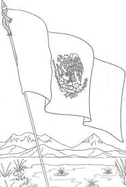 Esa fecha es feriado nacional y día festivo dedicado a la bandera argentina y a la conmemoración de su creador, manuel belgrano, fallecido en ese día de 1820. Bandera De Mexico Para Colorear Bandera De Mexico Dibujo Mexico Bandera Bandera Dibujo