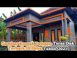 Untuk membentuk teras yang sempurna, model tiang teras . 14 Gambar Rumah Dengan Teras Dak Terbaik 2021 Model Teras Rumah Di Desa Youtube