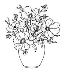 18 Fearsome Modern Vases Antiques Ideas Flower Vase Drawing Flower Drawing Floral Drawing