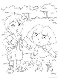 Coloring is a fun way to develop your creativity, your concentration and motor skills while forgetting daily stress. Go Diego Go Coloring Pages Cartoons Go Diego Go 11 Printable 2020 2925 Coloring4free Coloring4free Com