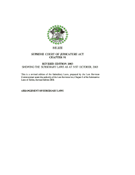 The supreme court of judicature act 1873 (sometimes known as the judicature act 1873) was an act of the parliament of the united kingdom in 1873. Fillable Online Cap 091 Supreme Court Of Judicature Act Subsidiary Law Supreme Court Of Judicature Fax Email Print Pdffiller