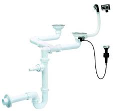 Kitchen sink p trap with dishwasher. Kitchen Double 115mm Sink Drain P Trap Link Control Dishwasher Input Buy Online In Bosnia And Herzegovina At Bosnia Desertcart Com Productid 155301138