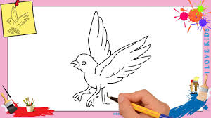 Ce qui fait des oiseaux un bon choix pour tatouage. Comment Dessiner Un Oiseau Qui Vole Facilement Etape Par Etape Youtube