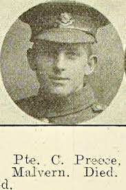 Private Charles Edwin Preece, The Worcestershire Regiment