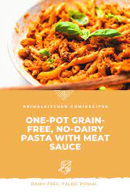 One Pot No Dairy Pasta With Meat Sauce Recipe Pasta With Meat Sauce Meat Sauce Meat Pasta