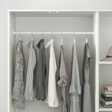 Kleppstad Wardrobe With 3 Doors White 46 1 8x69 1 4 Ikea Small Closet Space Ikea Bedroom Closet Design