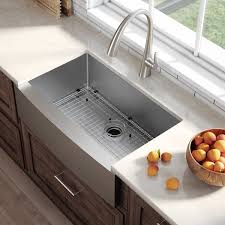 bowl farmhouse kitchen sink