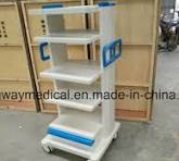 Portable Mobile Workstation Endoscopy Medical Trolley Cart Endoscopic Cart  Hospital Furniture