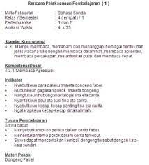 Perangkat pembelajaran sma kelas xi 11 kurikulum 2013. Rpp Bahasa Sunda Sd Mi Kelas 3 6 Soalujian Net