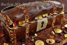 Entdecke den einfachsten kuchen ohne backen. Torte Schatztruhe