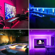 Myplus Led Strip Light Ip65 Upgrade Durable Rope Lights With Remote Control And Color Changing 16 4ft Water Rope Lights Waterproof Led Lights Led Rope Lights