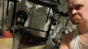 Playing double bass in a classical timpani piece