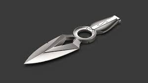 Valorant Jett Throwing Knife 3d Printable Stl Obj 3d Print Model 3d Printing Print Models Knife