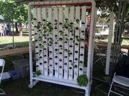 Build this hydroponic unit using pvc pipes to grow edibles. Vertical Hydroponic Farm Vertical Garden Diy Vertical Hydroponics Hydroponics Diy