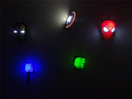 Only 1 left in stock order soon. 3d Lights Fx 3d Wall Lamp Marvel Avengers