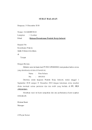 Namun, jika anda masih bingung, tidak masalah. Contoh Surat Balasan Ijin Kerja Praktek Contoh Surat
