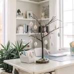 Here's a Cute Easter Desk Setup for Your Home Office - Twins ...