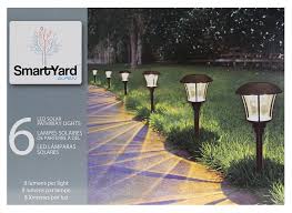 Smartyard Led Solar Pathway Lights 6 Pack 8 Lumens New Walmart Com Walmart Com