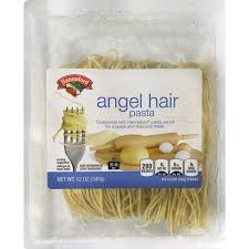 There are 310 calories in 1 cup of pasta roni angel hair pasta, with herbs, prepared as directed. Hannaford Angel Hair Pasta 12 Oz Instacart