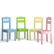 5 Pcs Kids Pine Wood Table Chair Set Kids Table Chair Set Wood Table Kids Furniture Sets