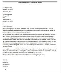 Free 7 Sample Sales Associate Cover Letter Templates In Ms Word Pdf