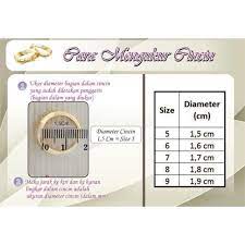 Jual cara mengukur size cincin dengan harga rp100 dari toko online yuyu store, kota medan. Cara Mengukur Cincin Shopee Indonesia