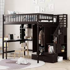 Bright Designs Full Size Loft Bed