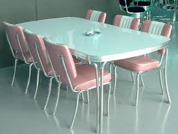 retro kitchen, chrome dining set