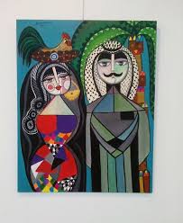 داخل وشذرة والديج من اعمالي لعام 2015 مباعة سرى الخفاجي تراث لوحات بغدادي فن تشكيلي Suraalkhafaje Art Iraqiartist Art Character Zelda Characters